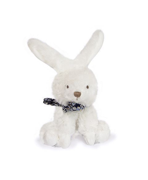 М'яка іграшка зайчик Lapin blanc avec chouchou, 12 см, Doudou et Companie DC3818 DC3818 фото