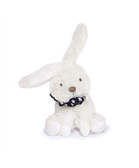 М'яка іграшка зайчик Lapin blanc avec chouchou, 12 см, Doudou et Companie DC3818 DC3818 фото