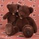 М'яка іграшка ведмедик Cl&eacute;mentin Marron Chocolat, 60 см, Histoire d'Ours HO3391 HO3391 фото 6