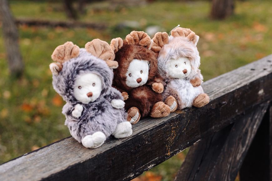 Игрушка мягкая мишка Ziggy Moose, 15 см, Bukowski Design 23180C 23180C фото