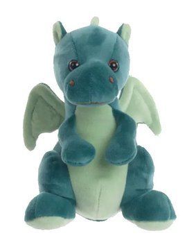Мягкая игрушка дракон Baby Drago - Forest Green, 22247 23008 фото