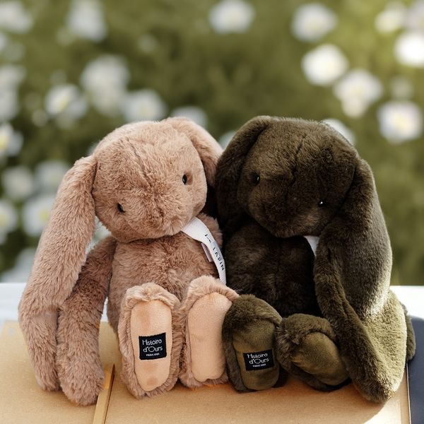 Мягкая игрушка зайчик LE LAPIN marron Noisette, 32 см, Histoire d'Ours HO3248 HO3248 фото