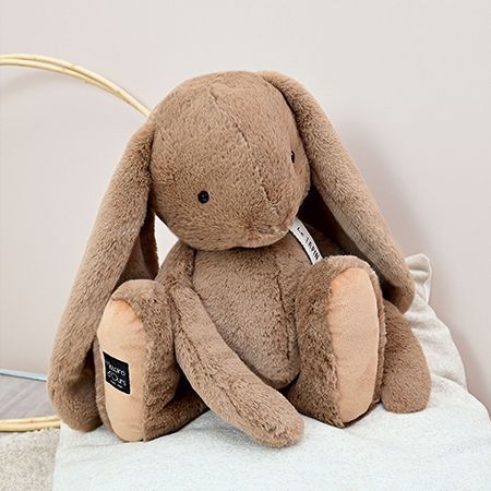 М'яка іграшка зайчик LE LAPIN - marron, 50 см, Histoire d'Ours HO3249 HO3249 фото
