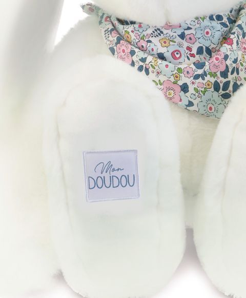 М'яка іграшка зайчик Lapin Fleurette XXL, 50 см, Doudou et Companie DC4306 DC4306 фото