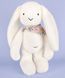 М'яка іграшка зайчик Lapin Fleurette XXL, 50 см, Doudou et Companie DC4306 DC4306 фото 3