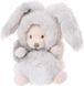 Игрушка мягкая мишка Ziggy Winter Rabbit, 15 см, Bukowski Design 17-117B 17117B фото 1