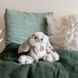 М'яка іграшка зайчик Lapin Marius - Gris chaud, 30 см, Histoire d'Ours HO2061 HO2061 фото 5