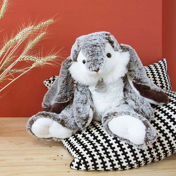 Мягкая игрушка зайчик Lapin Marius - Gris chaud, 40 см, Histoire d'Ours HO2297 HO2297 фото