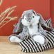Мягкая игрушка зайчик Lapin Marius - Gris chaud, 40 см, Histoire d'Ours HO2297 HO2297 фото 3