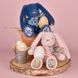 М'яка іграшка зайчик Peluche Lapin Rose - Copains C&acirc;lins, 25 см, Histoire d'Ours HO3121 HO3121 фото 4