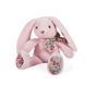 М'яка іграшка зайчик Peluche Lapin Rose - Copains C&acirc;lins, 25 см, Histoire d'Ours HO3121 HO3121 фото 1
