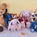 Мягкая игрушка зайчик Peluche Lapin Rose - Copains C&acirc;lins, 40 см, Histoire d'Ours HO3194 HO3194 фото 3
