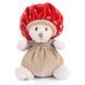 Іграшка м'яка ведмедик Ziggy Mushroom, 15 см, Bukowski Design 24006C 24006C фото 1