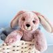 М'яка іграшка зайчик Peluche Lapin Rose, 25 см, Histoire d'Ours HO3007 HO3007 фото 3
