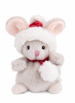 М'яка іграшка мишка Baby Mousy X-Mas, 15 см, Bukowski Design 25133 25133 фото