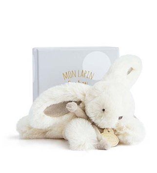 М'яка іграшка зайчик Lapin Bonbon Taupe, 16 см, Doudou et Companie DC3377 DC3377 фото