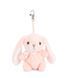 Брелок зайчик Bouncy Bunny Peach, Bukowski Design 25051D 25051D фото 1