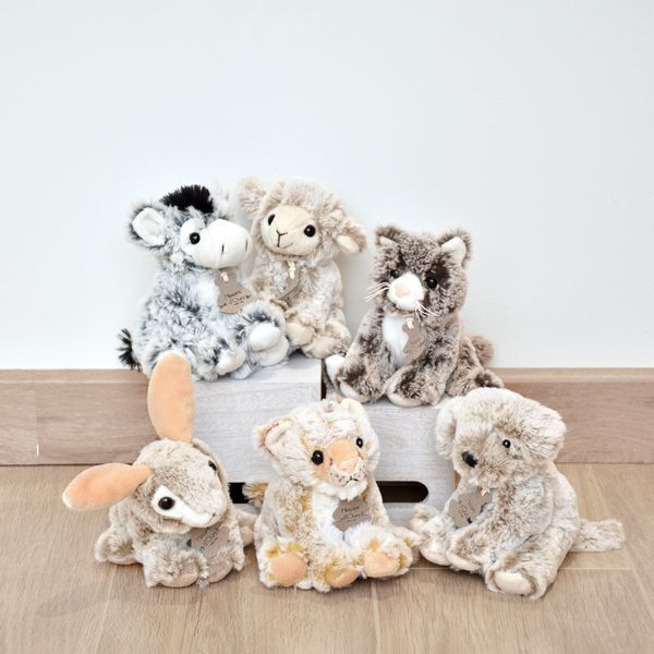 М'яка іграшка котик Peluche Chat Marron, 15 см, Histoire d'Ours HO2233-Chat HO2233-Chat фото