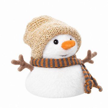 М'яка іграшка сніговик Jimmy the Little Snowman, 15 см, Bukowski Design 25164B 25164B фото