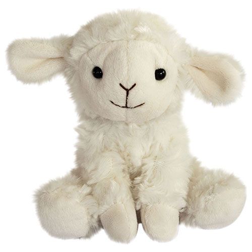 М'яка іграшка овечка Peluche Agneau blanc, 15 см, Histoire d'Ours HO3001 HO3001 фото