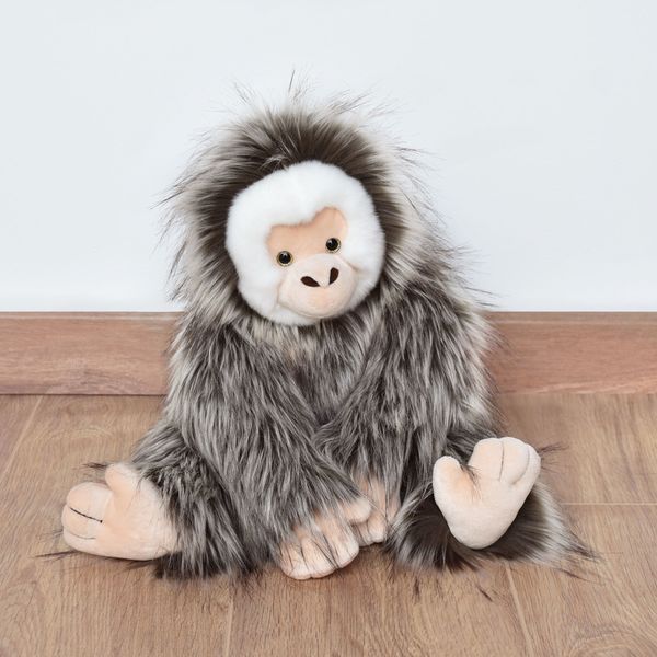 М'яка іграшка мавпочка Peluche Singe Marron, 45 см, Histoire d'Ours HO3046 HO3046 фото