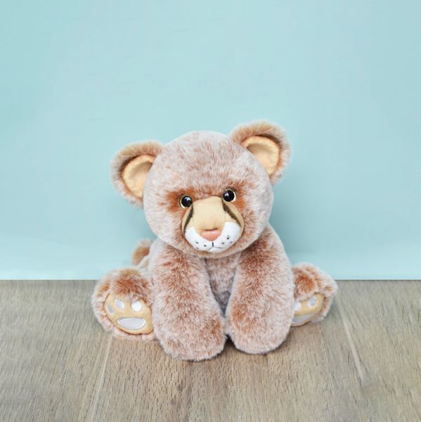 М'яка іграшка лев Peluche B&eacute;b&eacute; Lion Marron, 18 см, Histoire d'Ours HO3056 HO3056 фото