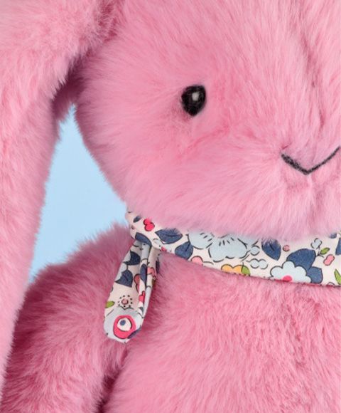 М'яка іграшка зайчик Lapin Fleurette, 35 см, Doudou et Companie DC4302 DC4302 фото