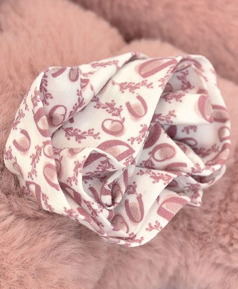 Мягкая игрушка зайчик Lapin DOUDOU - Rose poudr&eacute;, 25 см, Doudou et Companie DC4140 DC4140 фото