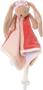 М&rsquo;яка іграшка-килимок зайчик Baby Bunny, 30 см, Bukowski Design 22012 22012 фото