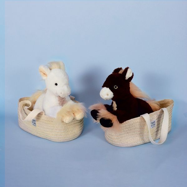 М'яка іграшка коник Peluche cheval Alezan, 25 см, Histoire d'Ours HO3151 HO3151 фото