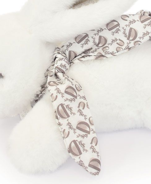 Мягкая игрушка зайчик Lapin DOUDOU - Blanc, 25 см, Doudou et Companie DC4142 DC4142 фото