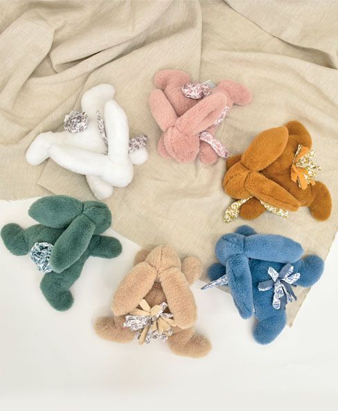 Мягкая игрушка зайчик Lapin DOUDOU - Blanc, 25 см, Doudou et Companie DC4142 DC4142 фото