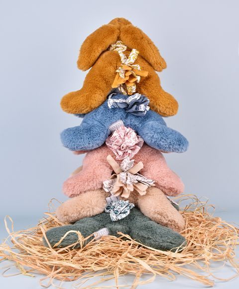 М'яка іграшка зайчик Lapin DOUDOU - Beige, 25 см, Doudou et Companie DC4144 DC4144 фото