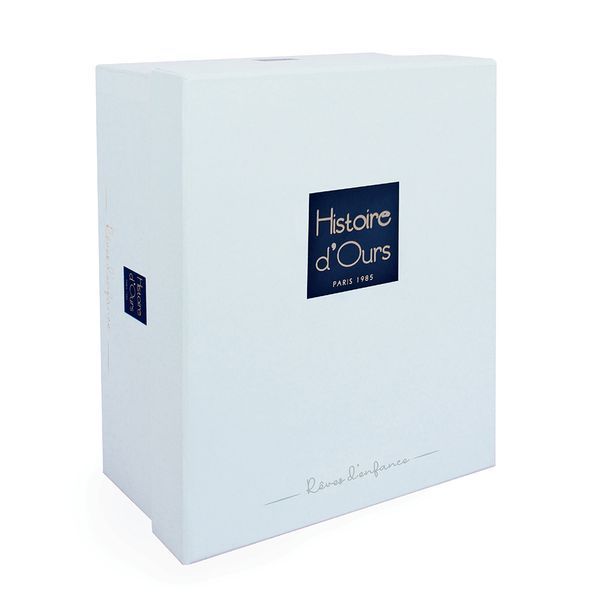 М'яка іграшка ведмедик Ours Preppy Chic Rose poudr&eacute;, 30 см, Histoire d'Ours HO3132 HO3132 фото