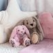 Мягкая игрушка зайчик Peluche Lapin Rose, 25 см, Histoire d'Ours HO2434 HO2434 фото 6