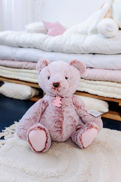 Мягкая игрушка мишка Ours en Peluche Rose, 40 см, Histoire d'Ours HO3020 HO3020 фото