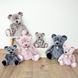 М'яка іграшка ведмедик Ours en Peluche Rose, 40 см, Histoire d'Ours HO3020 HO3020 фото 2