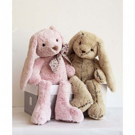 М'яка іграшка зайчик Peluche Lapin Beige, 40 см, Histoire d'Ours HO2431 HO2431 фото