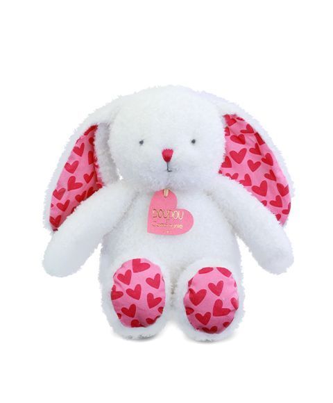 Мягкая игрушка зайчик  LAPIN JE T'AIME, 25 см, Doudou et Companie DC4372 DC4372 фото
