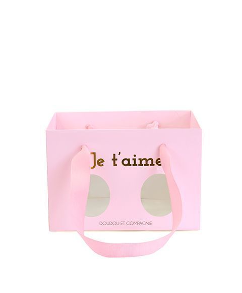 Мягкая игрушка зайчик  LAPIN JE T'AIME, 25 см, Doudou et Companie DC4372 DC4372 фото