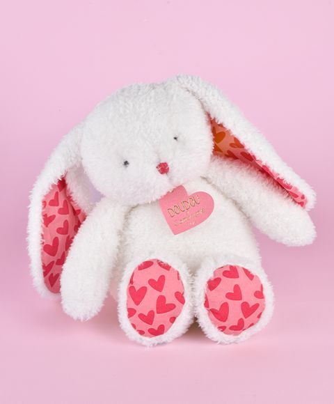 Мягкая игрушка зайчик  LAPIN JE T'AIME, 25 см, Doudou et Companie DC4372 DC4372 фото