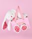 Мягкая игрушка зайчик  LAPIN JE T'AIME, 25 см, Doudou et Companie DC4372 DC4372 фото 1
