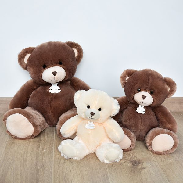 М'яка іграшка ведмедик Ours BELLYDOU Marron, 60 см, Histoire d'Ours HO2894 HO2894 фото