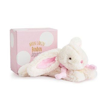 Мягкая игрушка зайчик Lapin Bonbon Rose, 20 см, Doudou et Companie DC1239 DC1239 фото