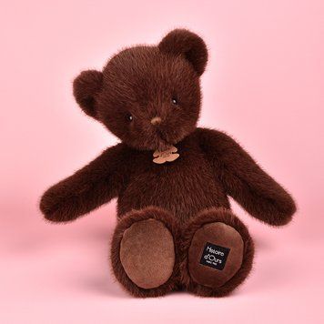 Игрушка мягкая мишка Cl&eacute;mentin Marron Chocolat, 38 см, Histoire d'Ours HO3387 HO3387 фото