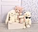 Мягкая игрушка зайчик Peluche lapin preppy Chic - Blanc, 30 см, Histoire d'Ours HO3134 HO3134 фото 4