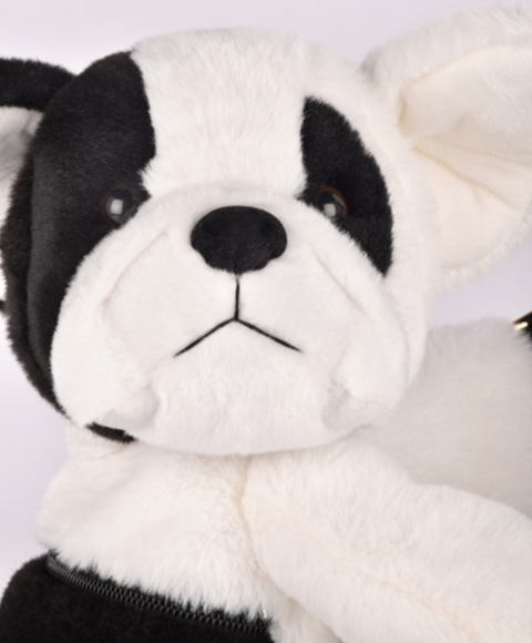 М'яка іграшка-сумка Sac bandouli&egrave;re - Chien en peluche, 30 см, Doudou et Companie DC4564 DC4564 фото