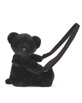 Мягкая игрушка-сумка Sac bandouliere - Ours en peluche noir, 30 см, Doudou et Companie DC4377 DC4377 фото