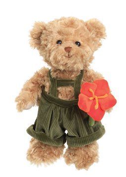 М'яка іграшка ведмедик Romantic Teddy, 25 см, Bukowski Design 25073 red фото