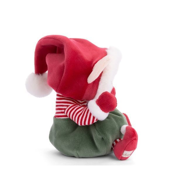 М'яка іграшка ведмедик Ziggy Santa's Little Helper, 15 см, Bukowski Design 24088A 24088A фото